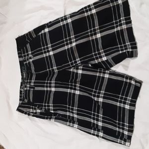 Mens Black and white O,Neil shorts, size 30